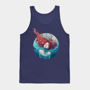 Swimming up or down Tank Top